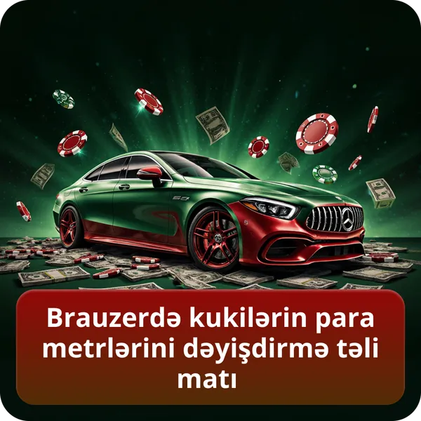 Brauzerdə kukilərin parametrlərini dəyişdirmə təlimatı